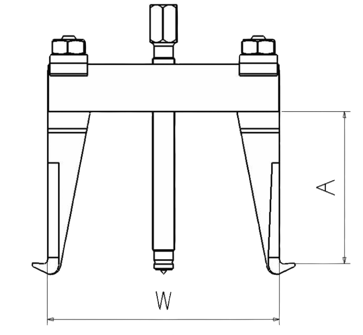 EXTRACTOR UNIVERSAL 2 BRAZOS 80X80 FORZA 