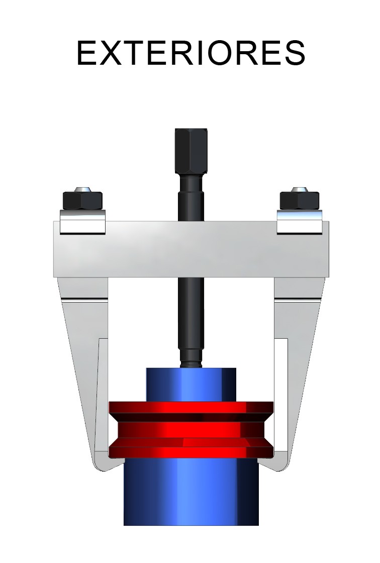 EXTRACTOR UNIVERSAL 2 BRAZOS 80X80 FORZA 