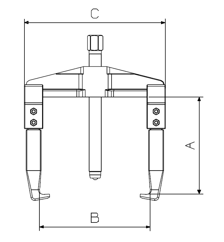 EXTRACTOR UNIVERSAL 2 BRAZOS 200X250 FORZA