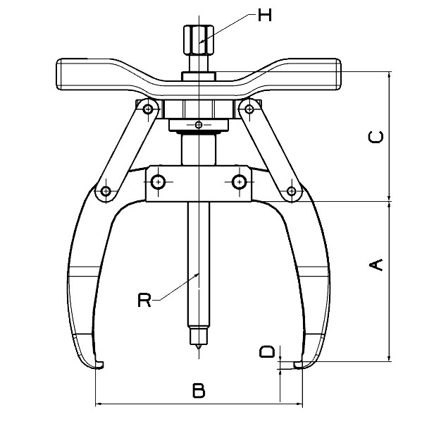 EXTRACTOR FORZA DOS GARRAS 7502